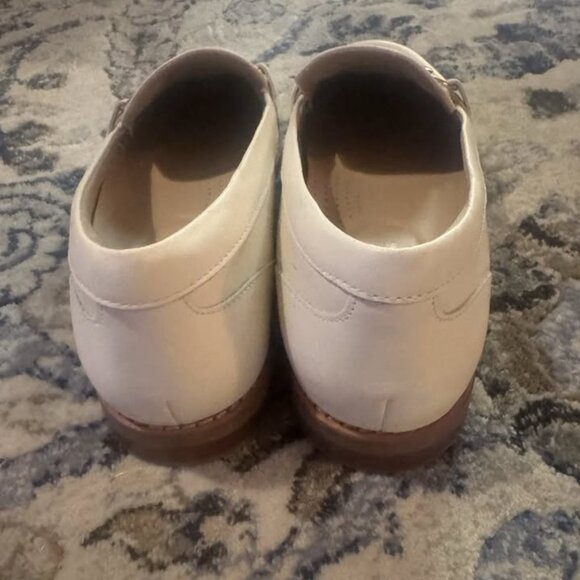 Antonio Melani Raegan Bit Buckle Ornamented Leather Loafers Size 6.5 - Picture 4 of 8